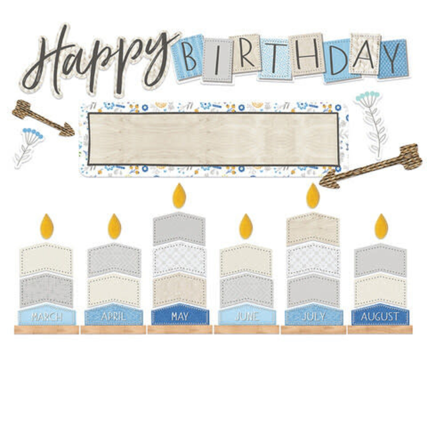 A Close-Knit Class Birthday Mini Bulletin Board Set