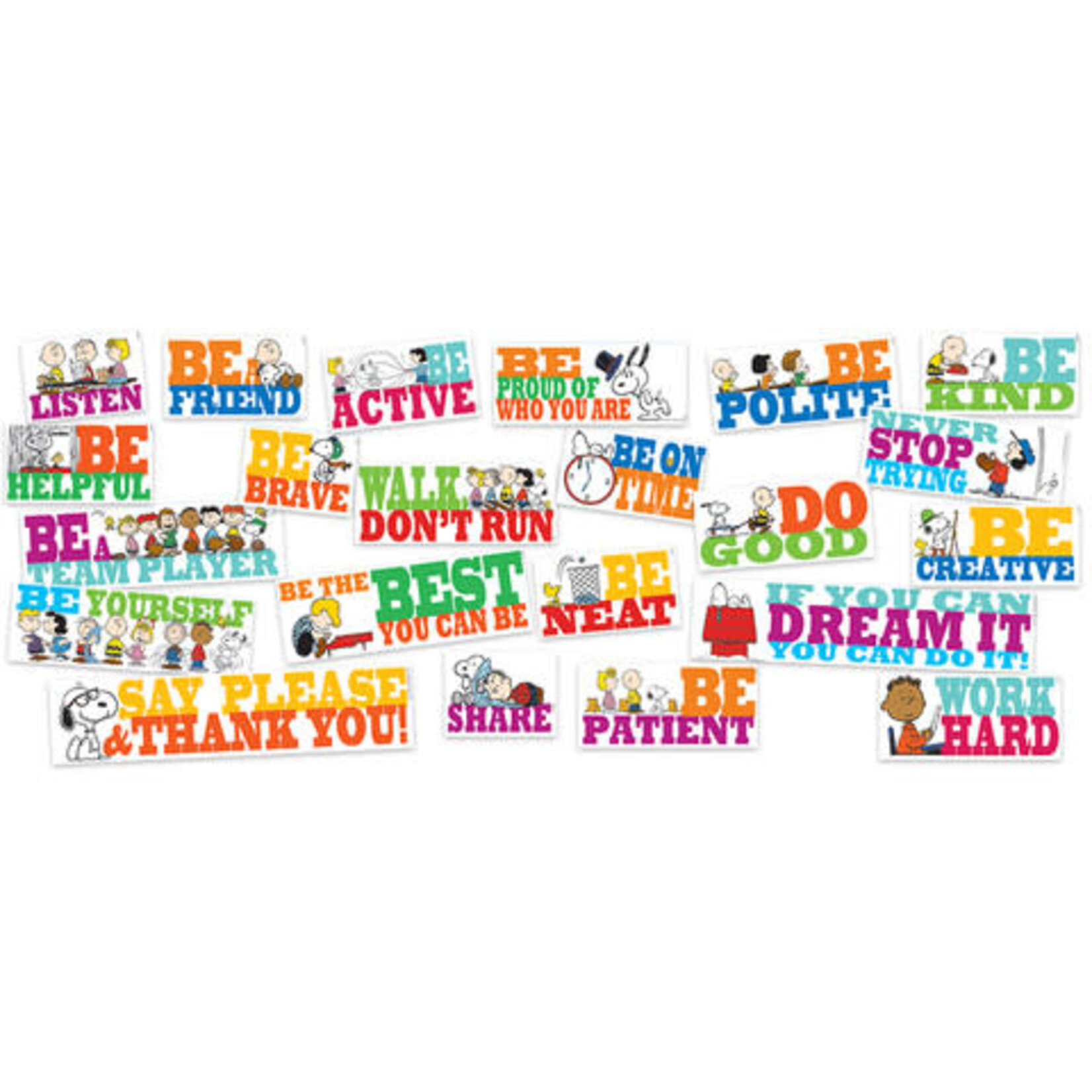 Peanuts® Be The Best You Can Be Bulletin Board Set