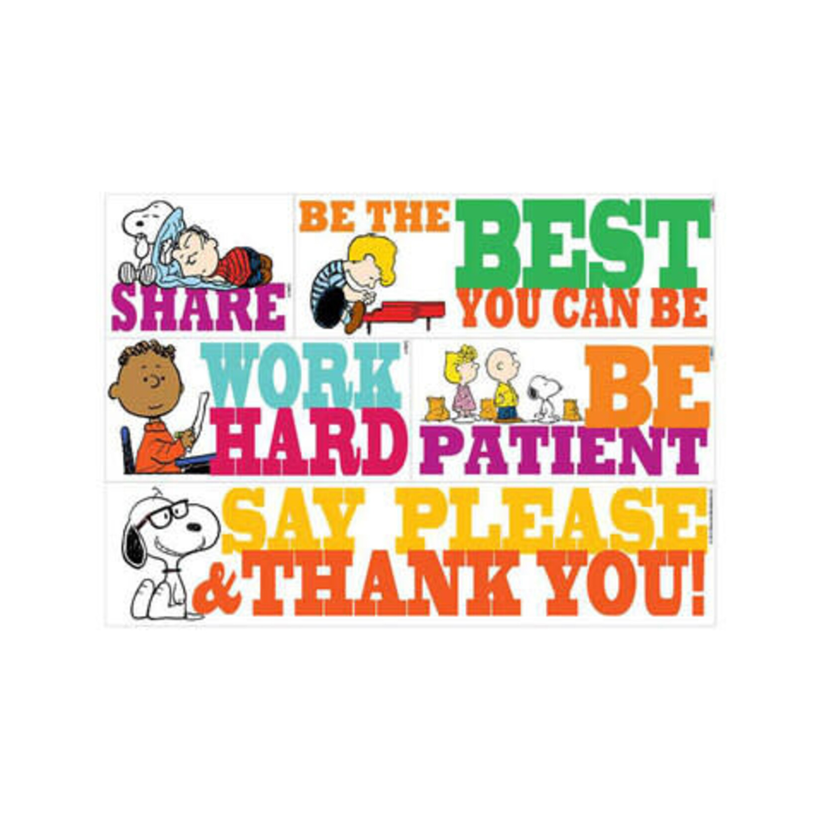 Peanuts® Be The Best You Can Be Bulletin Board Set