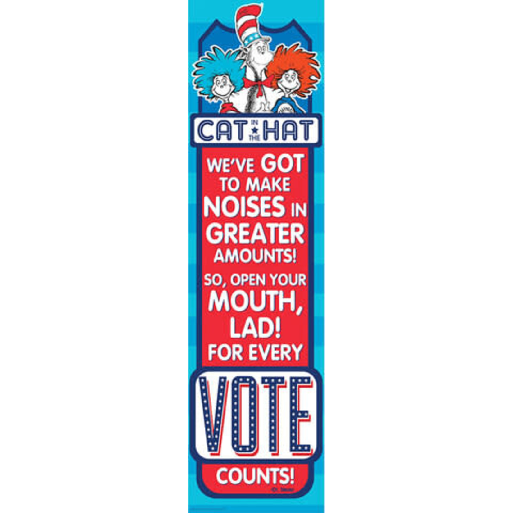 Cat in the Hat™ for President Vertical Banner