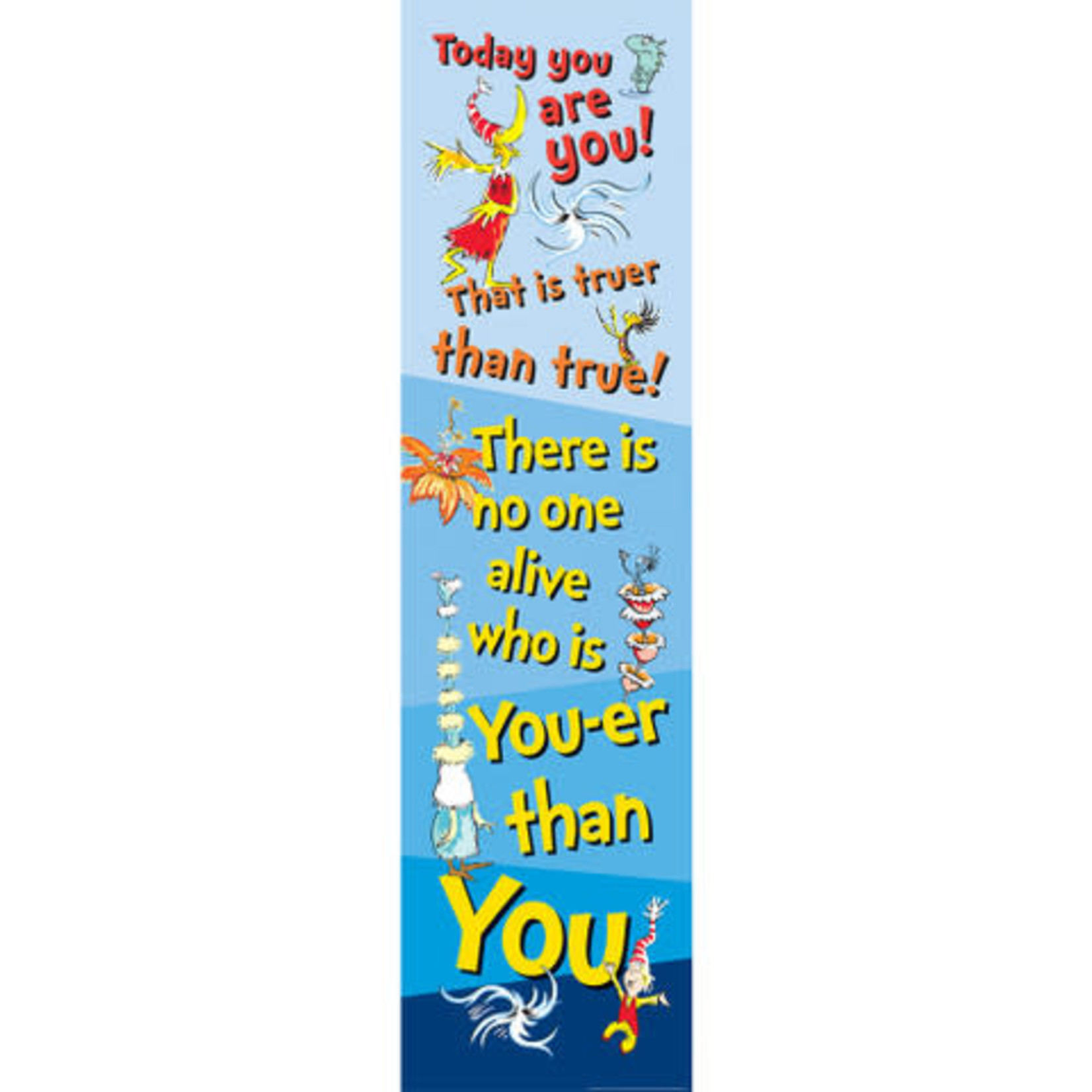 Dr. Seuss Motivational Vertical Banner