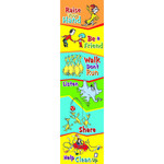 Dr. Seuss Class Rules Vertical Banner