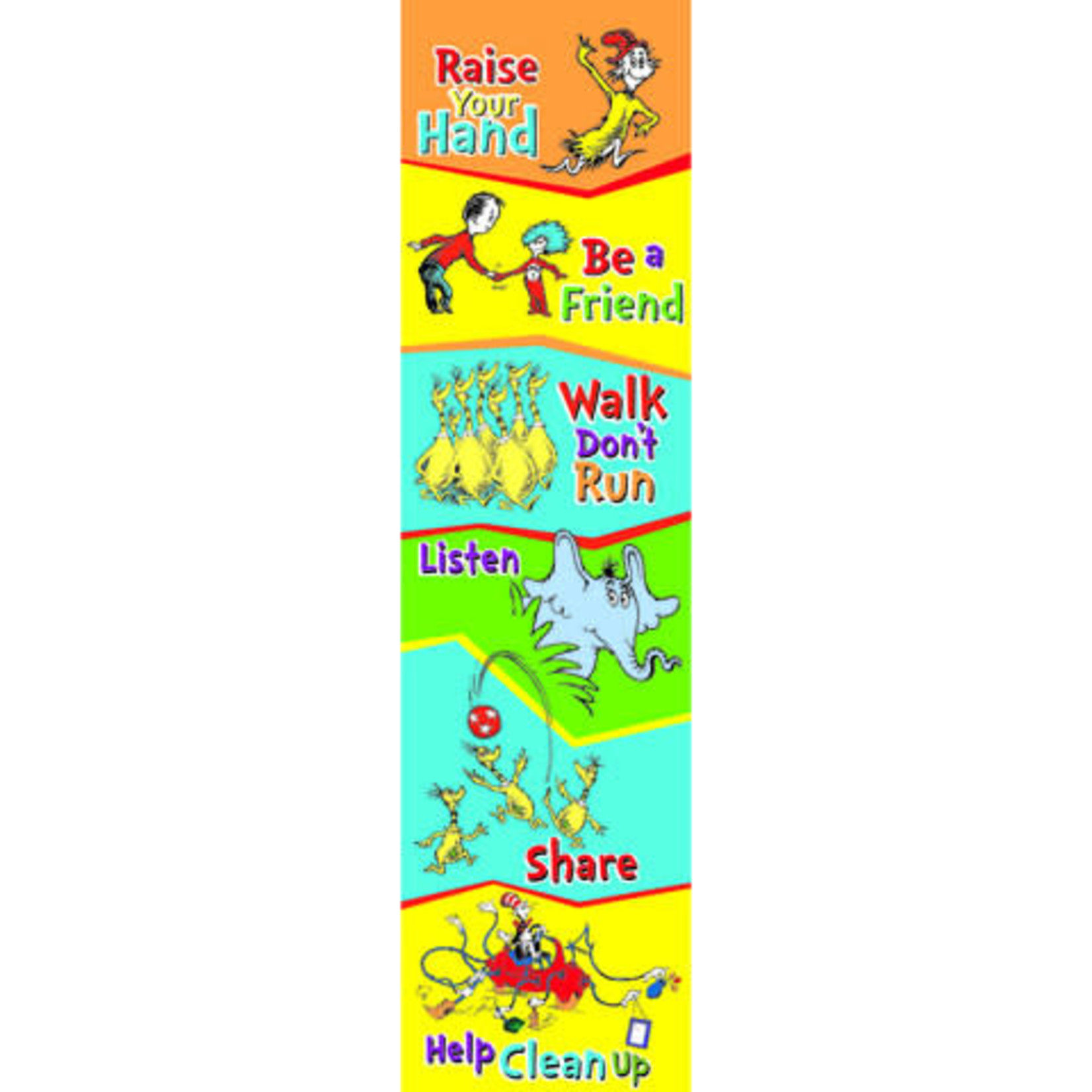 Dr. Seuss™ Class Rules Vertical Banner