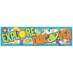 Color My World Explore and Discover Horizontal Banner