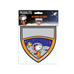 Peanuts NASA Badge Paper Cut Outs