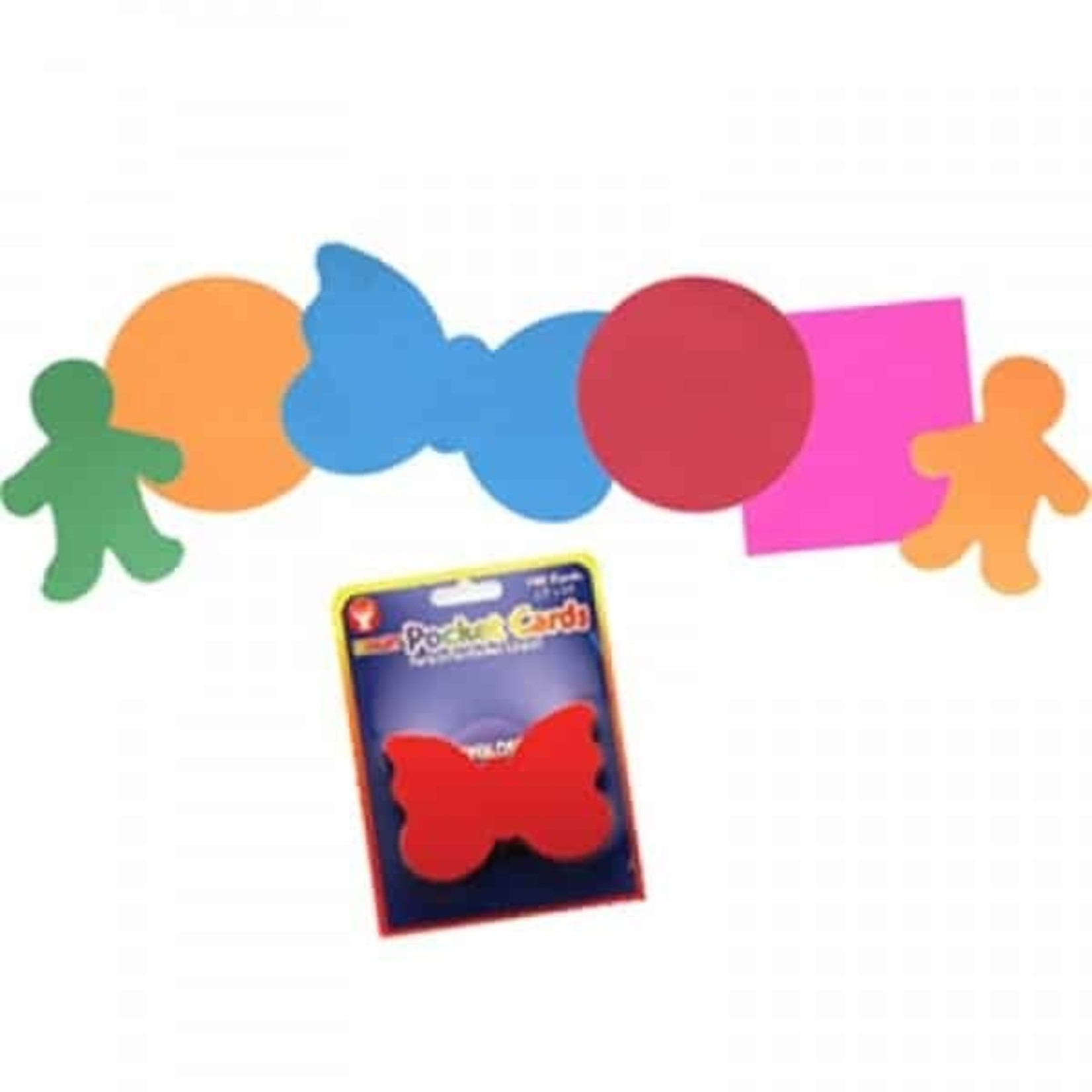 SHAPE 2 Inch Triangle Pocket Cards