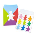 Rainbow People Library Pockets