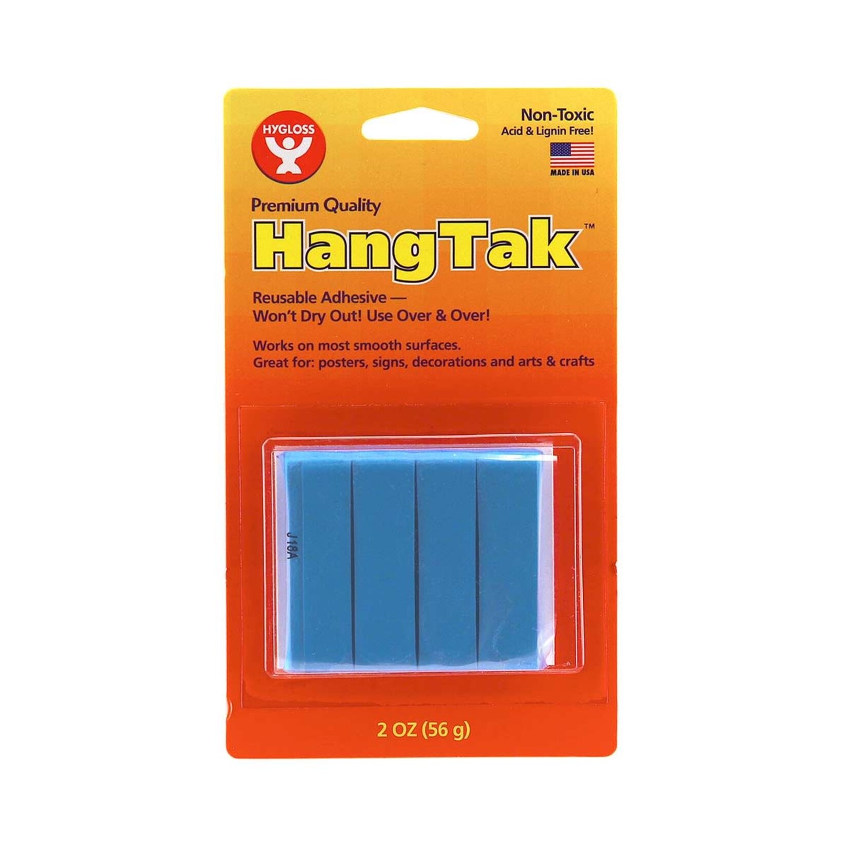 Hangtak Reusable Adhesive Putty - 2 oz. - Blue