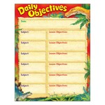 TREND ENTERPRISES INC Daily Objectives Discovering Dinosaurs Learning Chart