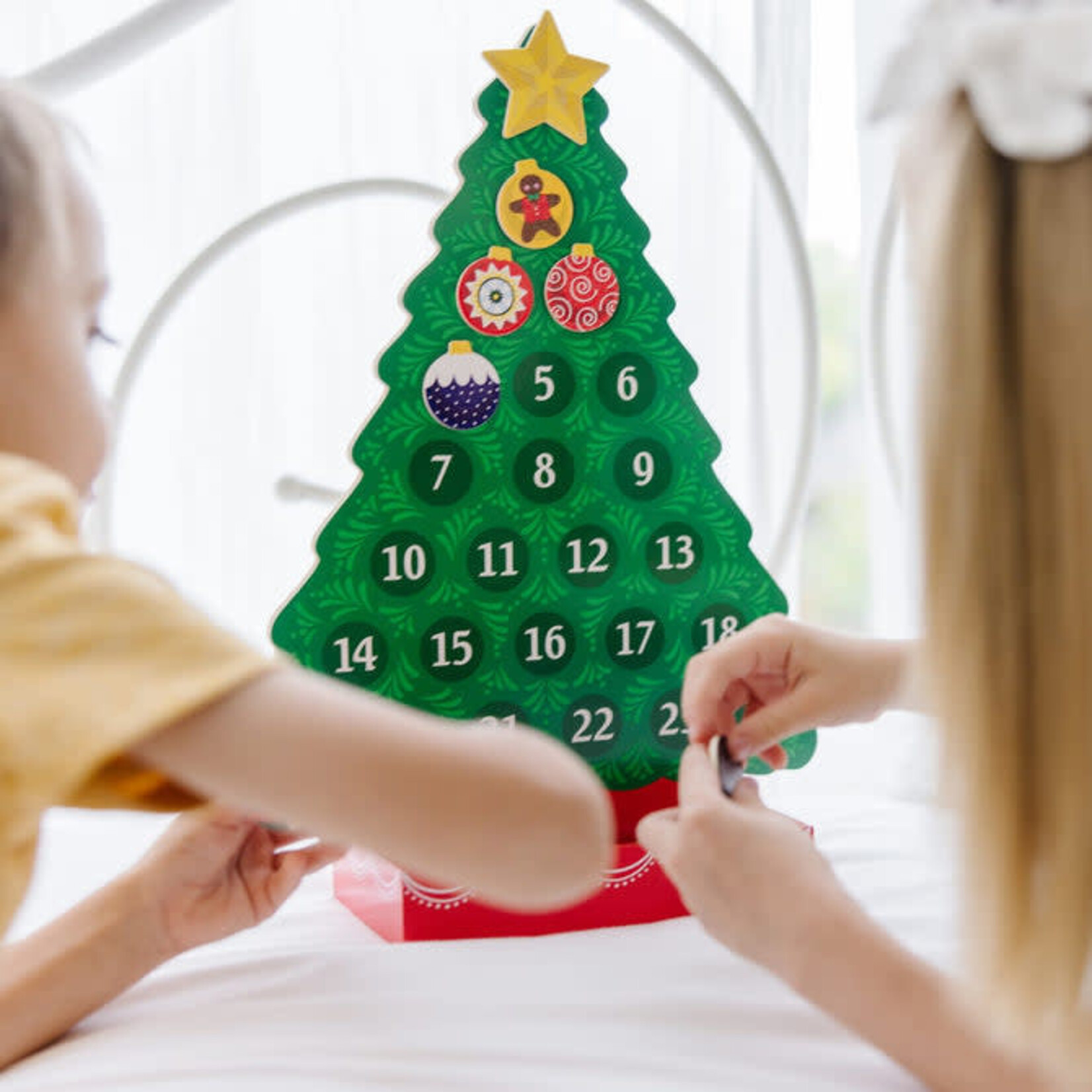 Countdown to Christmas Wooden Religious Advent Calendar