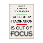 TREND ENTERPRISES INC You can't depend on your eyes… ARGUS Poster