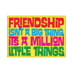 TREND ENTERPRISES INC Friendship isn't a big thing ARGUS Poster
