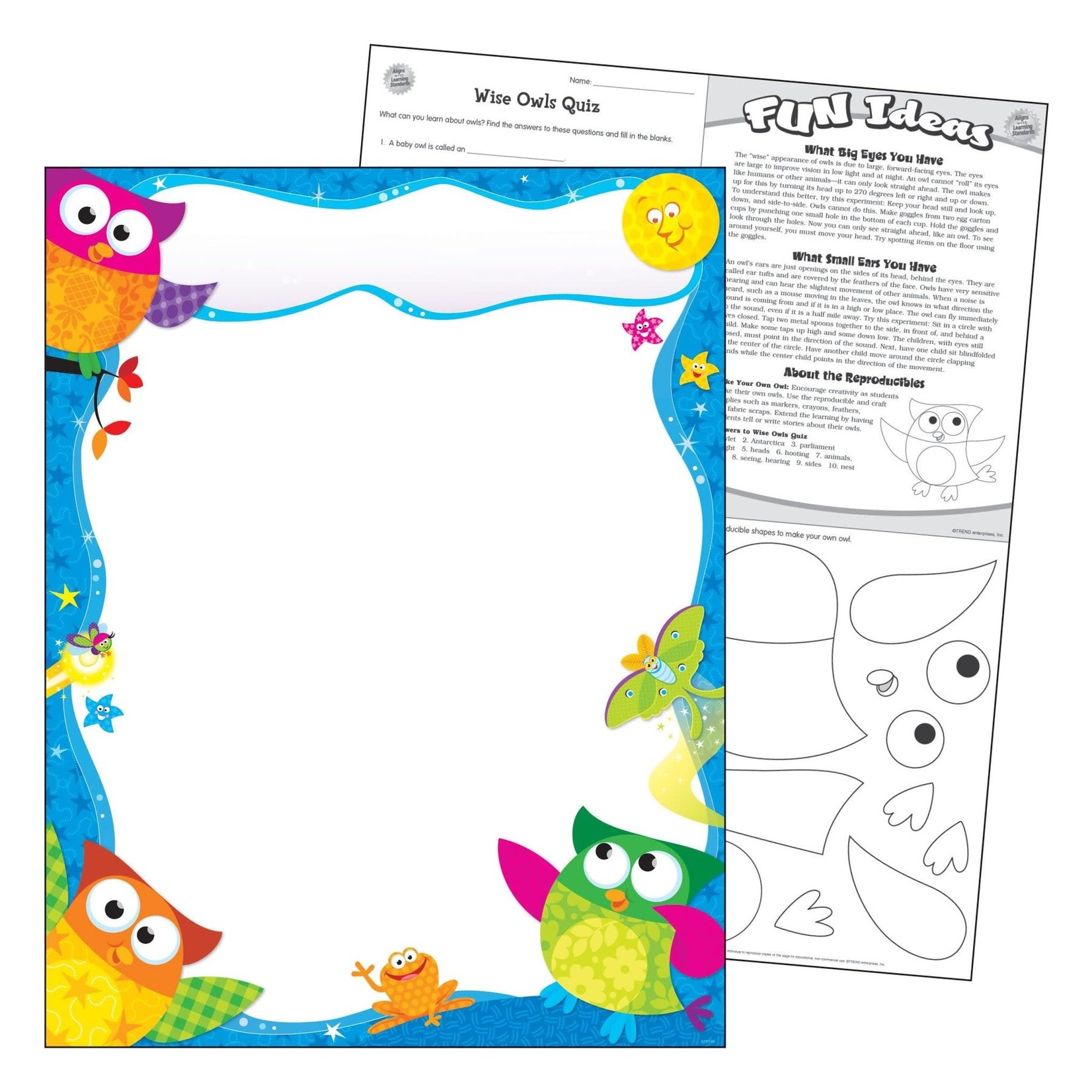 TREND ENTERPRISES INC Owl-Stars!® Learning Chart