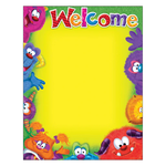 TREND ENTERPRISES INC Welcome–Blank Furry Friends® Learning Chart