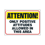 TREND ENTERPRISES INC Attention! Only positive… ARGUS Poster
