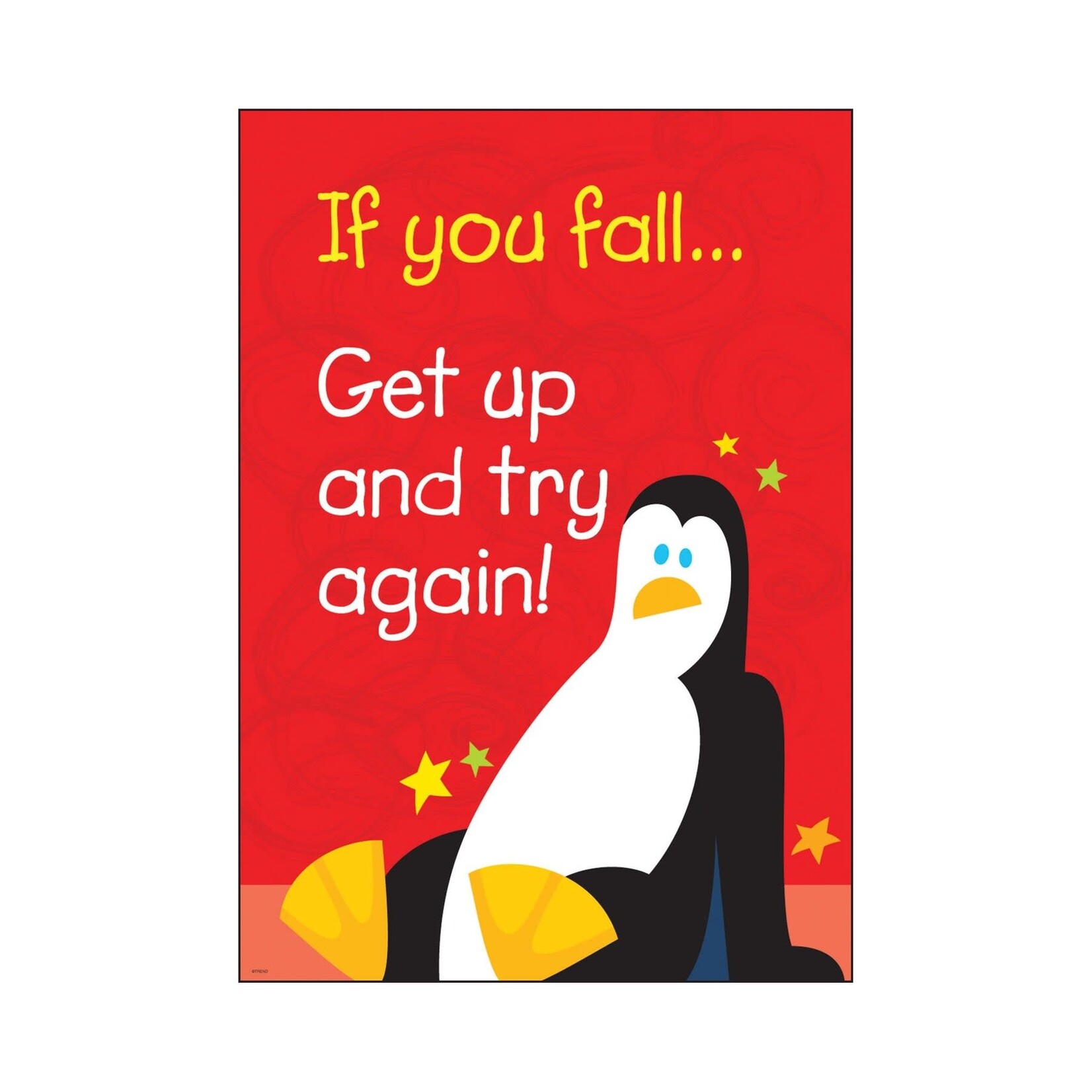 TREND ENTERPRISES INC If you fall, get up… ARGUS® Poster