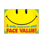 TREND ENTERPRISES INC A smile improves your face ARGUS Poster