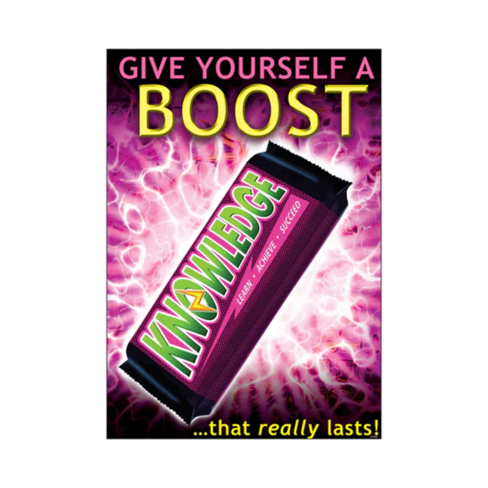 TREND ENTERPRISES INC Give yourself a boost ARGUS® Poster