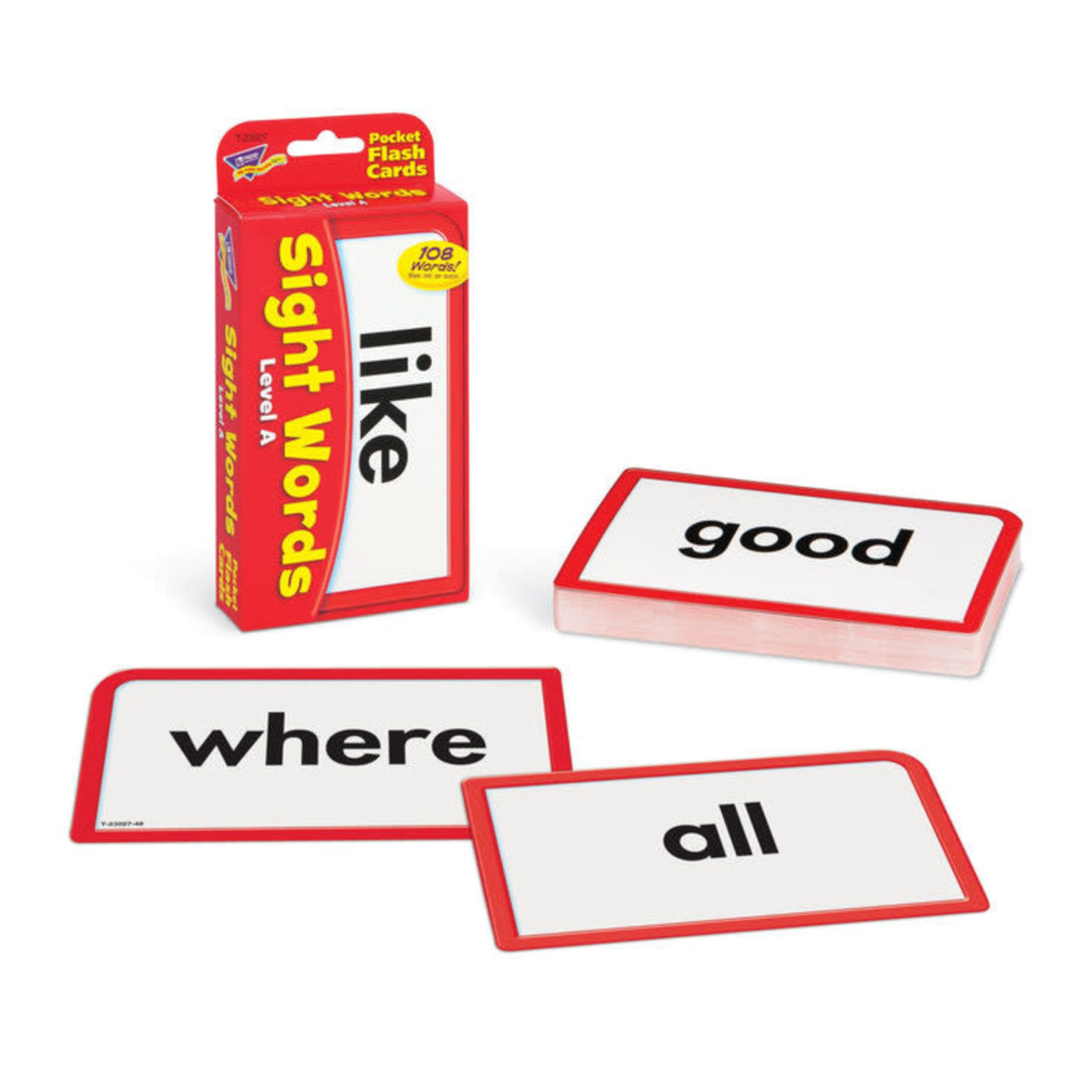 TREND ENTERPRISES INC Sight Words – Level A Pocket Flash Cards