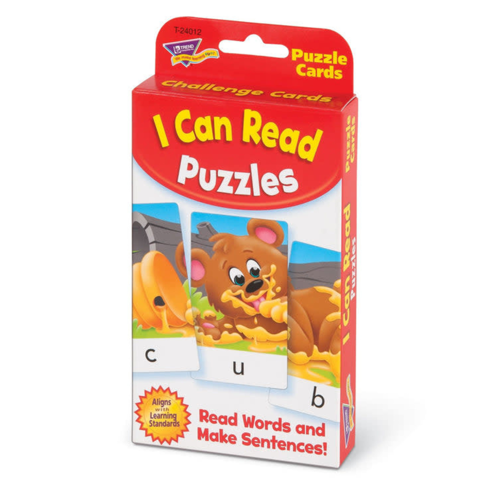 TREND ENTERPRISES INC I Can Read Puzzles Challenge Cards®