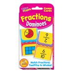 TREND ENTERPRISES INC Fractions Dominoes Challenge Cards