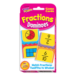 TREND ENTERPRISES INC Fractions Dominoes Challenge Cards®