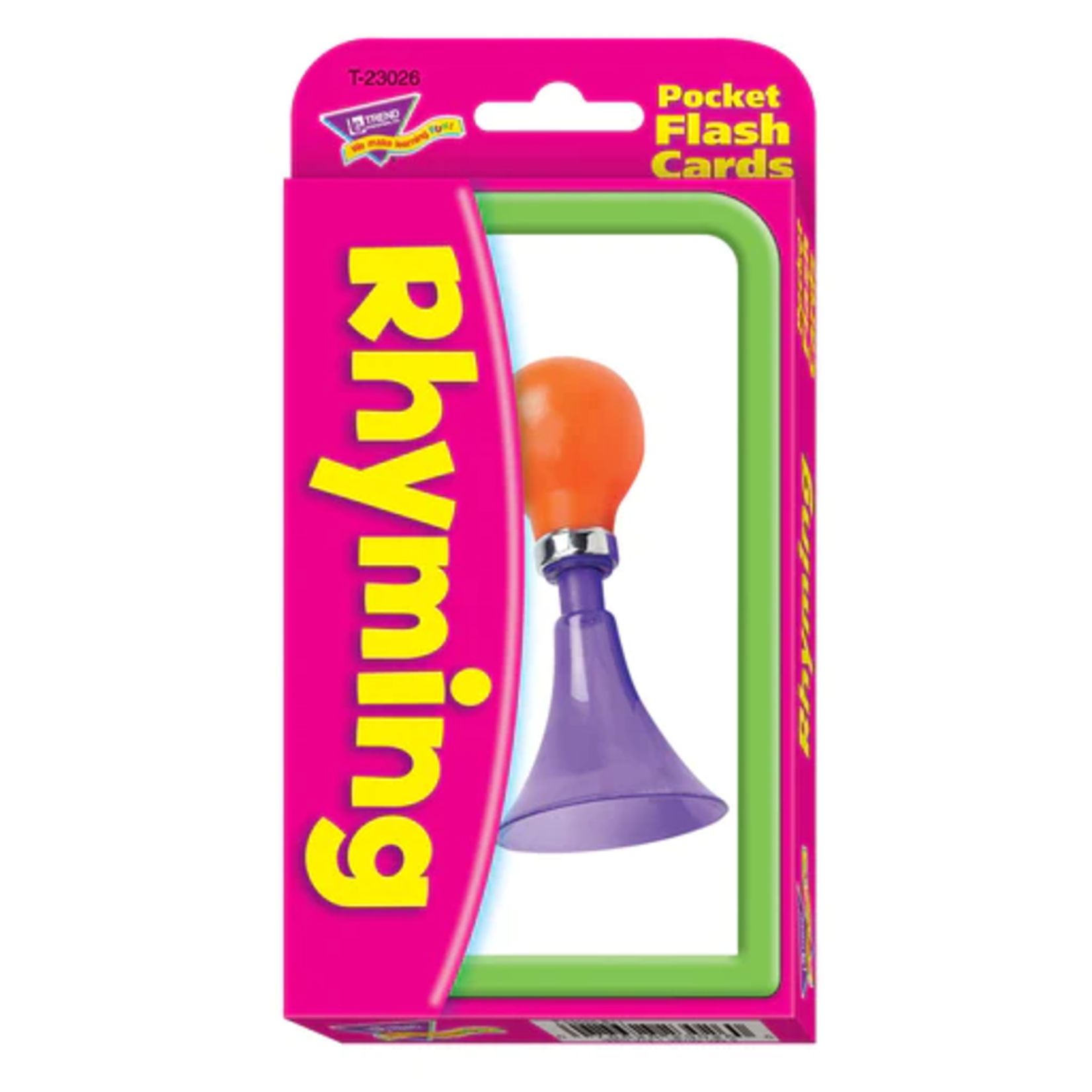 TREND ENTERPRISES INC Rhyming Pocket Flash Cards