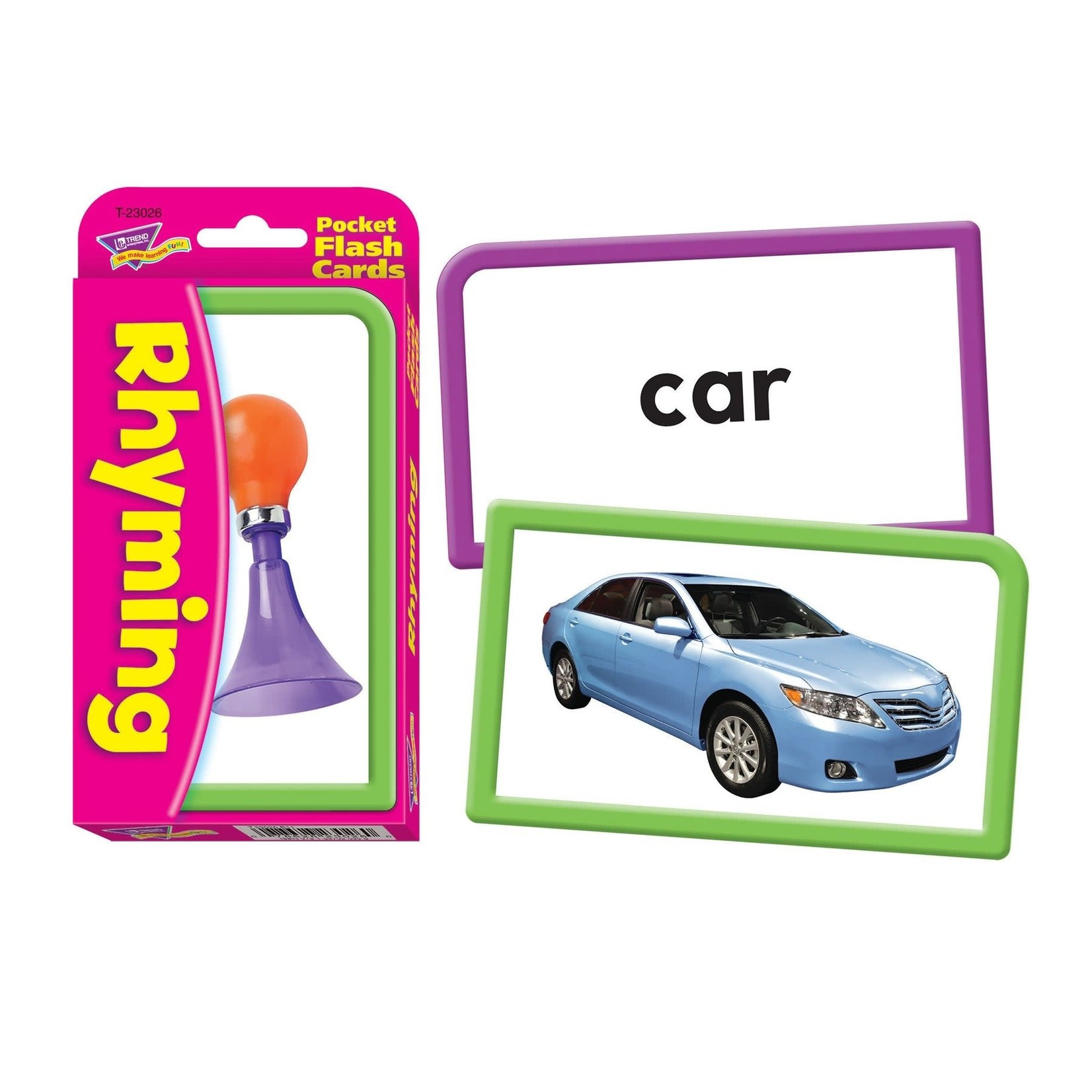TREND ENTERPRISES INC Rhyming Pocket Flash Cards