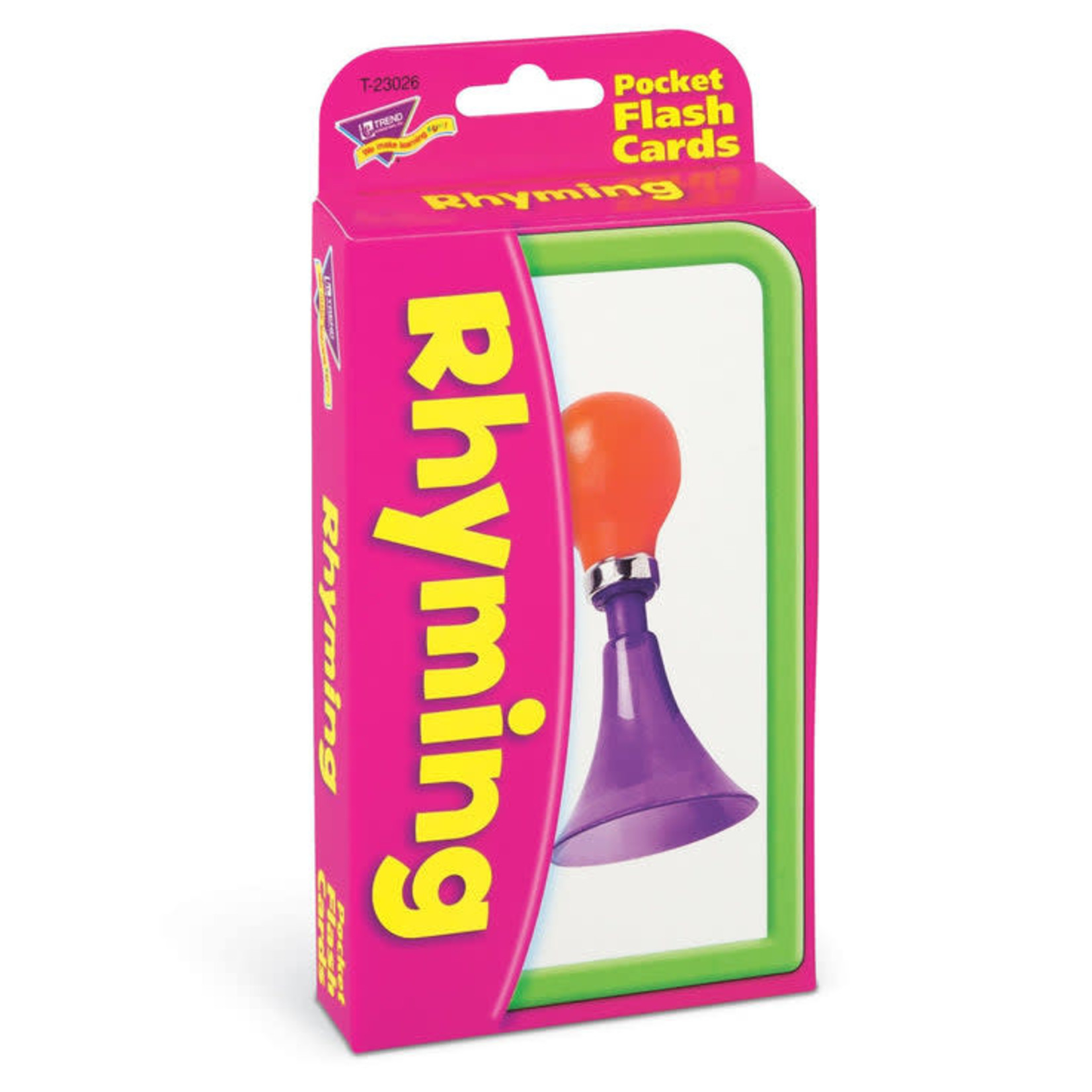 TREND ENTERPRISES INC Rhyming Pocket Flash Cards