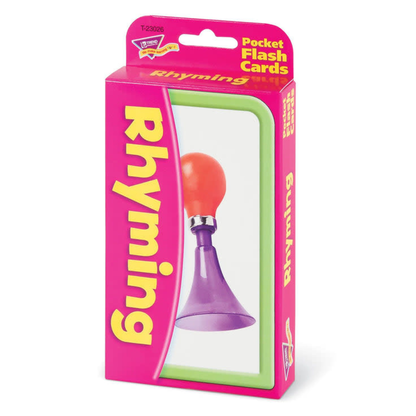 TREND ENTERPRISES INC Rhyming Pocket Flash Cards