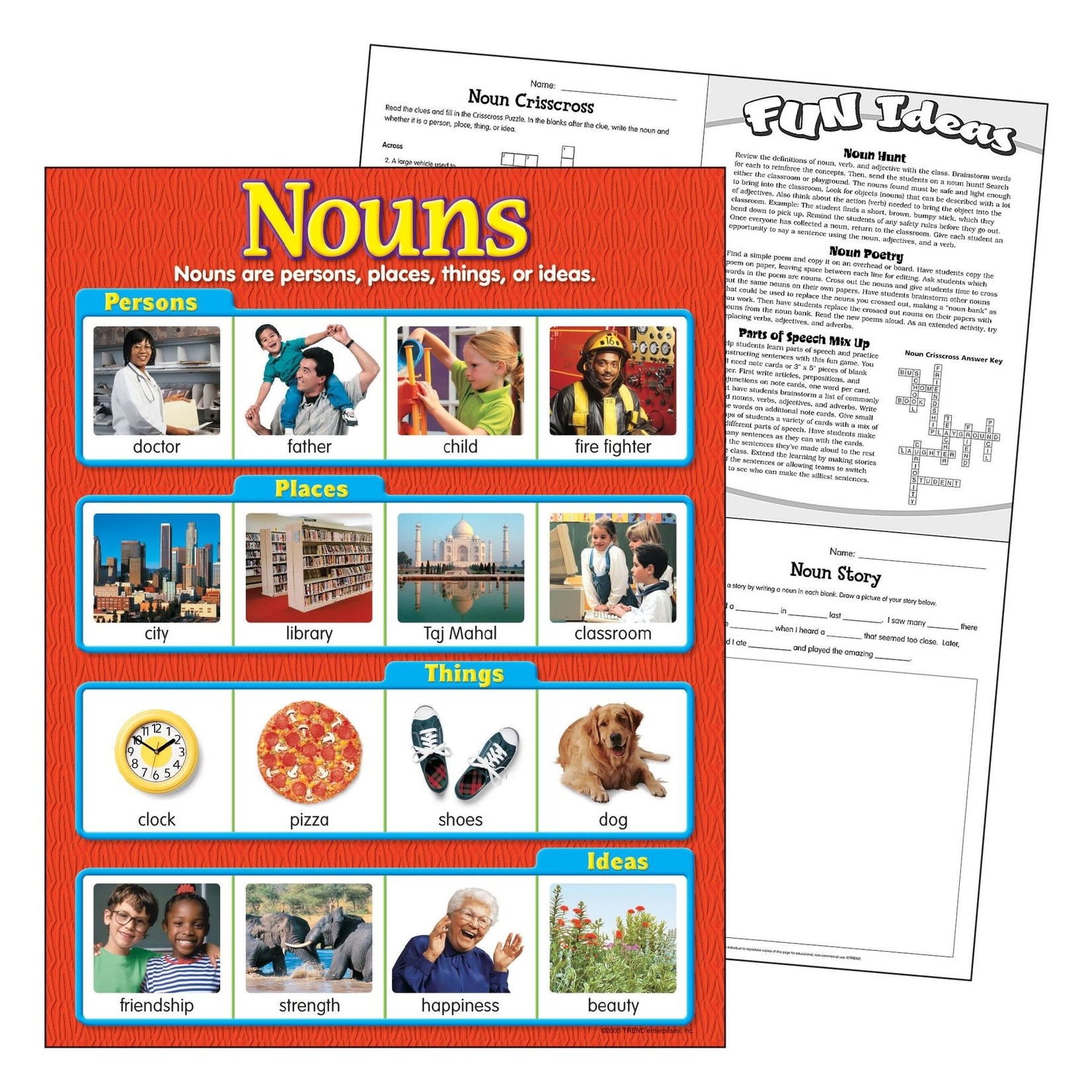 TREND ENTERPRISES INC Nouns Learning Chart