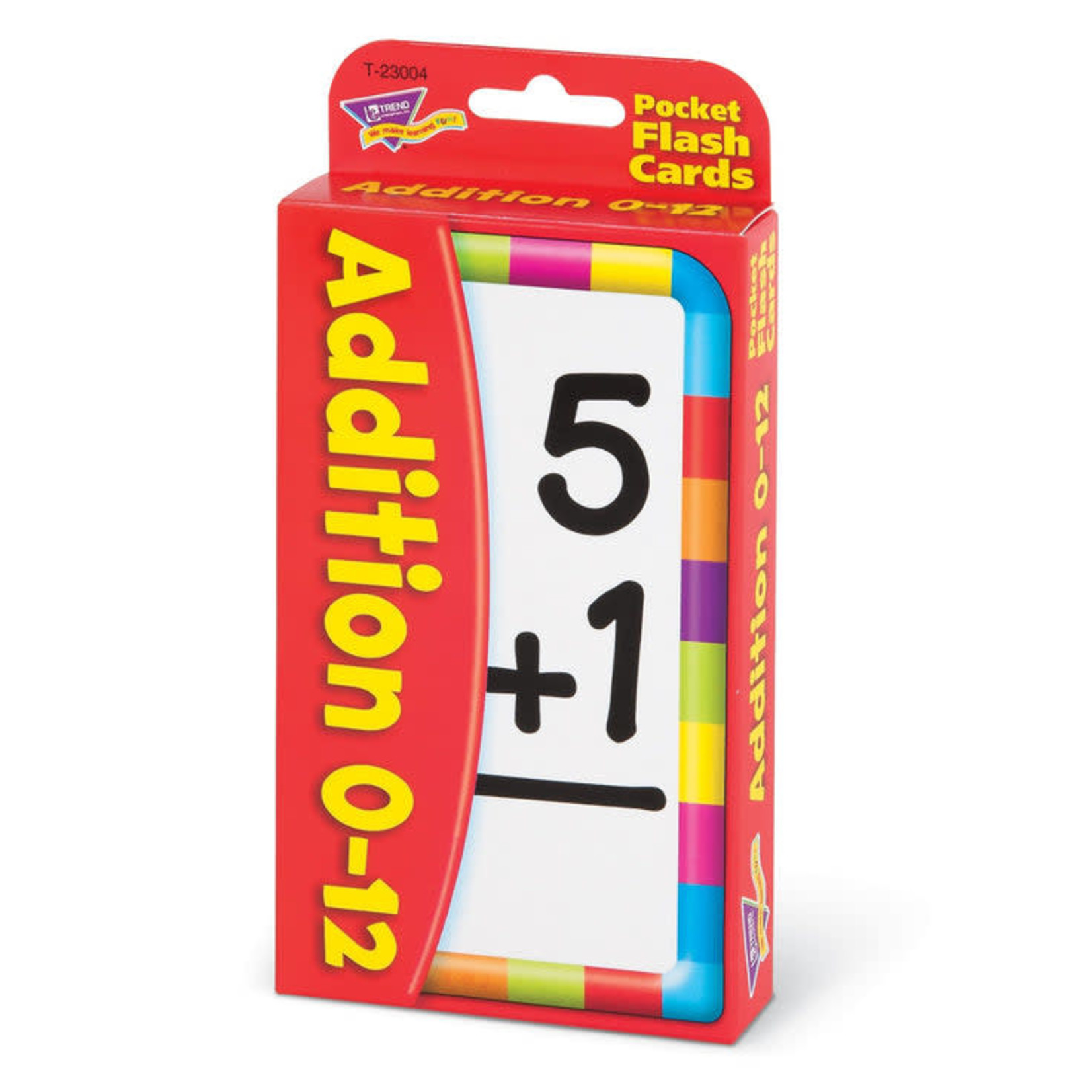TREND ENTERPRISES INC Addition 0-12 Pocket Flash Cards