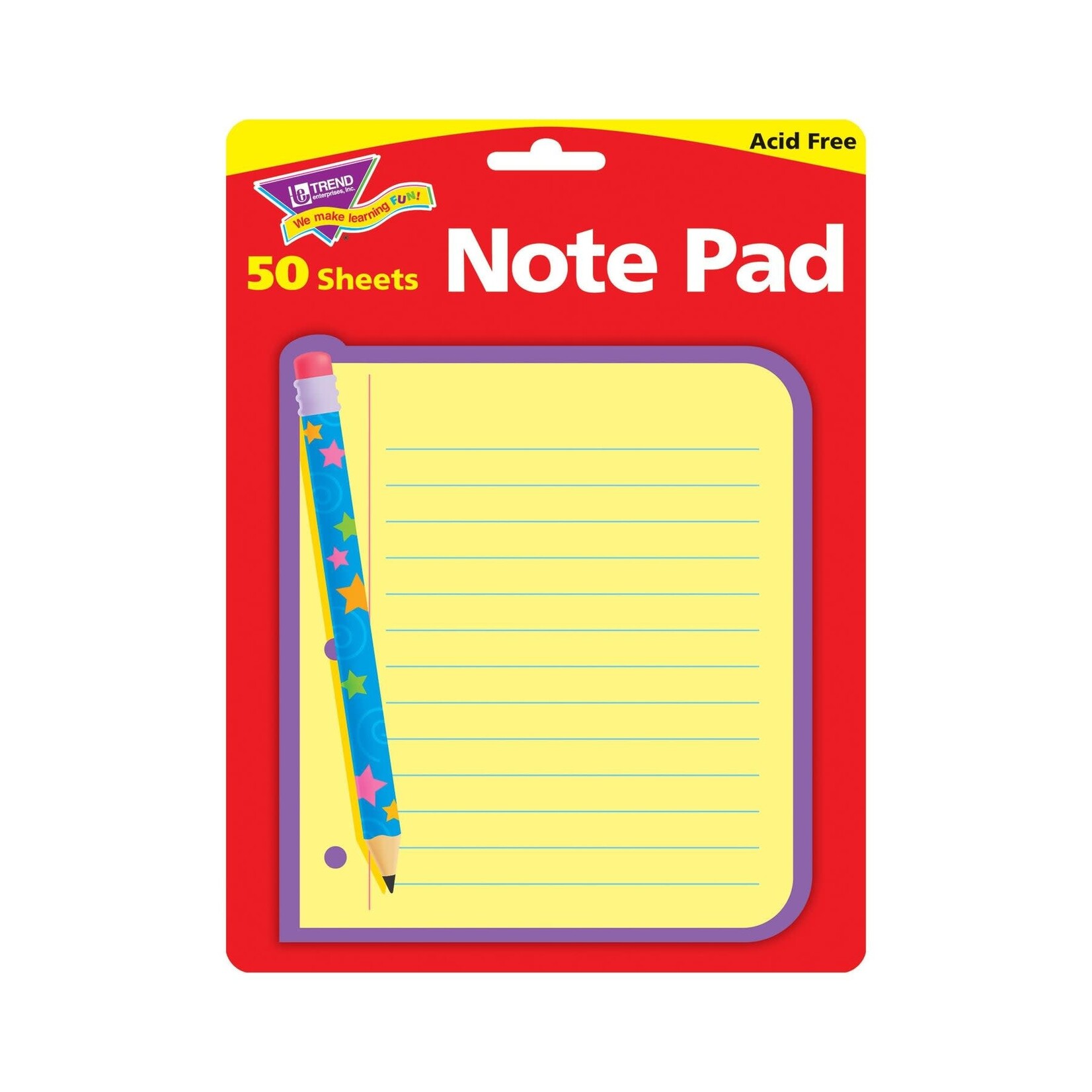 TREND ENTERPRISES INC Note Paper Note Pad – Shaped