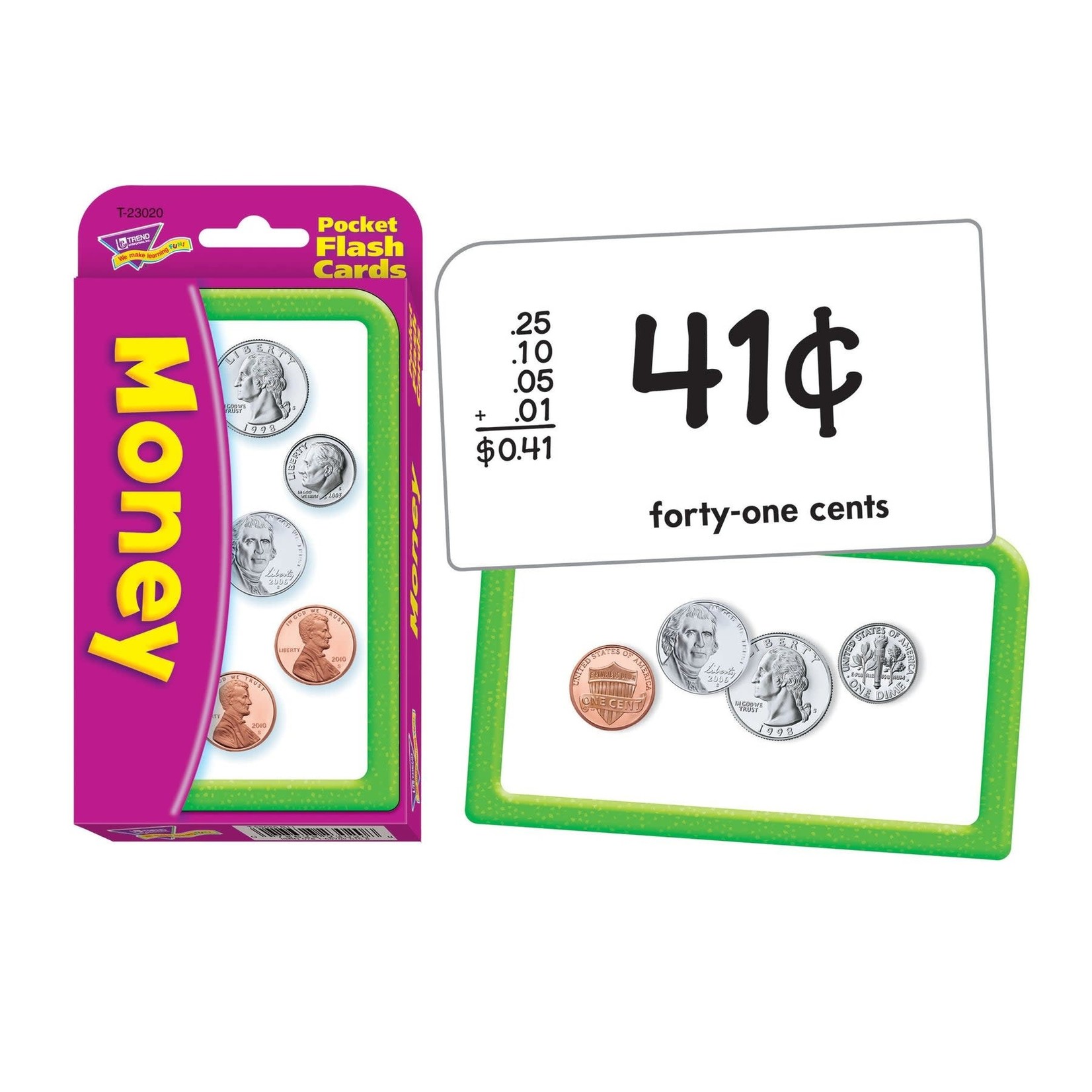 TREND ENTERPRISES INC Money Pocket Flash Cards