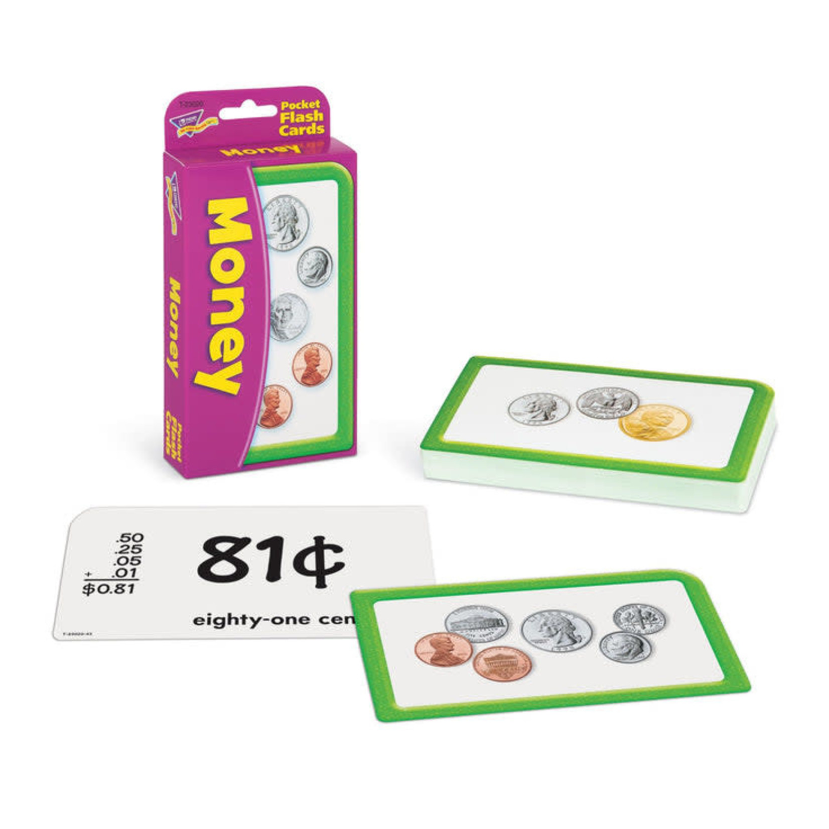 TREND ENTERPRISES INC Money Pocket Flash Cards