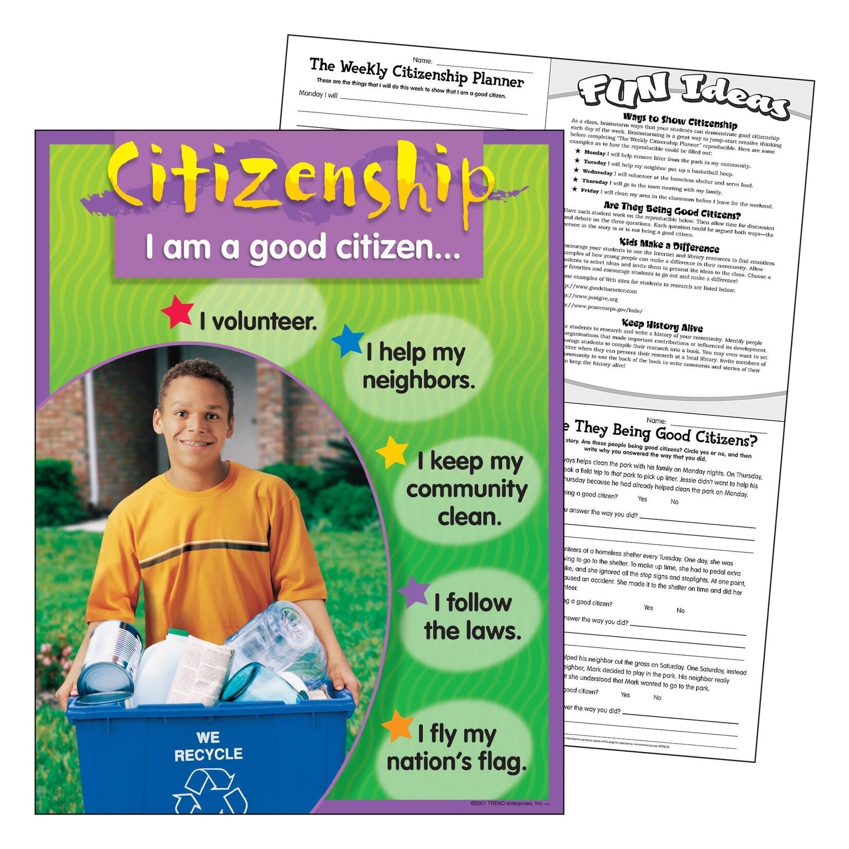 TREND ENTERPRISES INC Citizenship Learning Chart