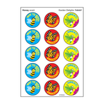 TREND ENTERPRISES INC Garden Delights, Honey scent Scratch 'n Sniff Stinky Stickers® – Large Round