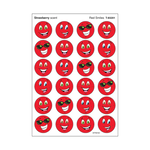 TREND ENTERPRISES INC Red Smiles, Strawberry scent Scratch 'n Sniff Stinky Stickers® – Small