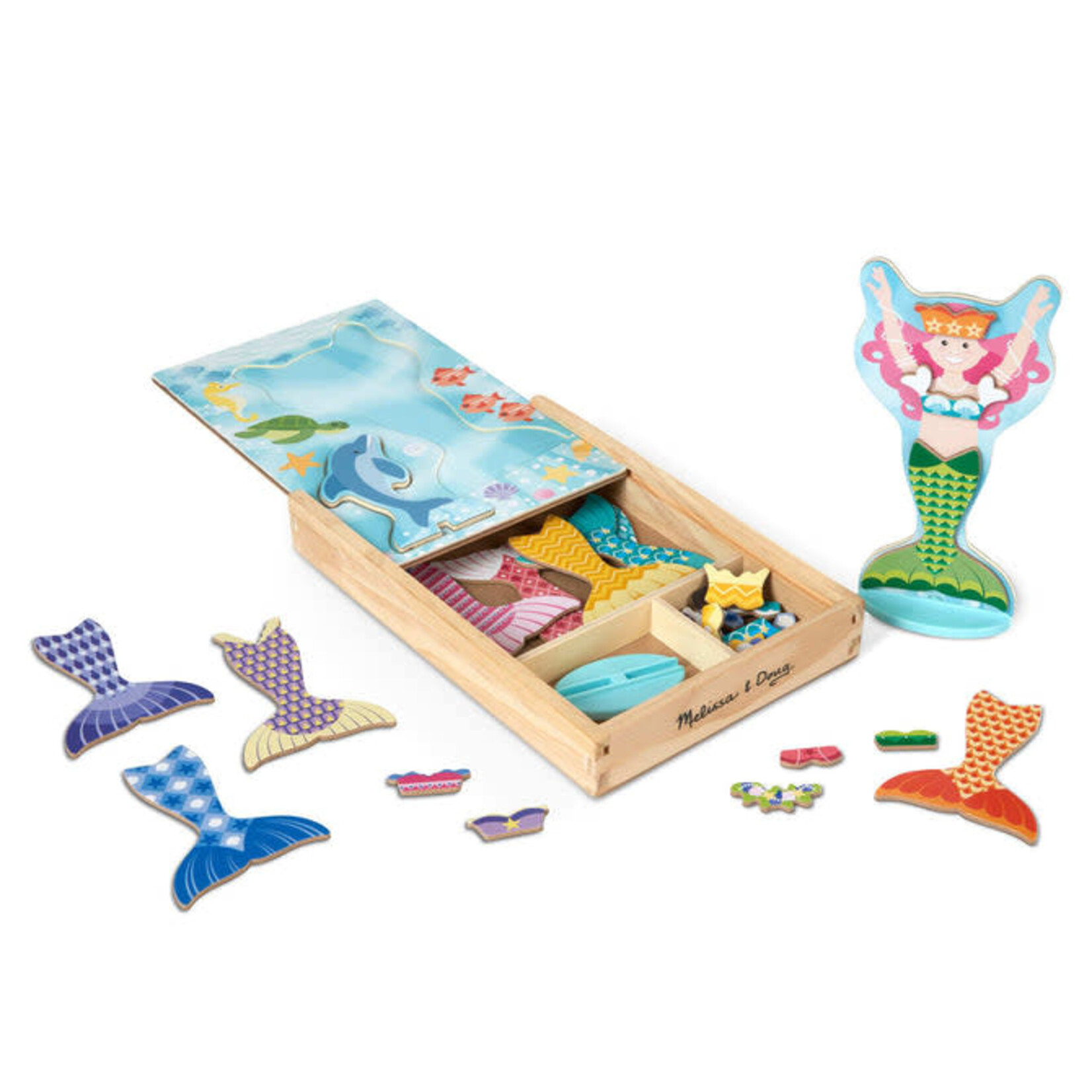 Mermaid Magnetic Dress-Up Play Set