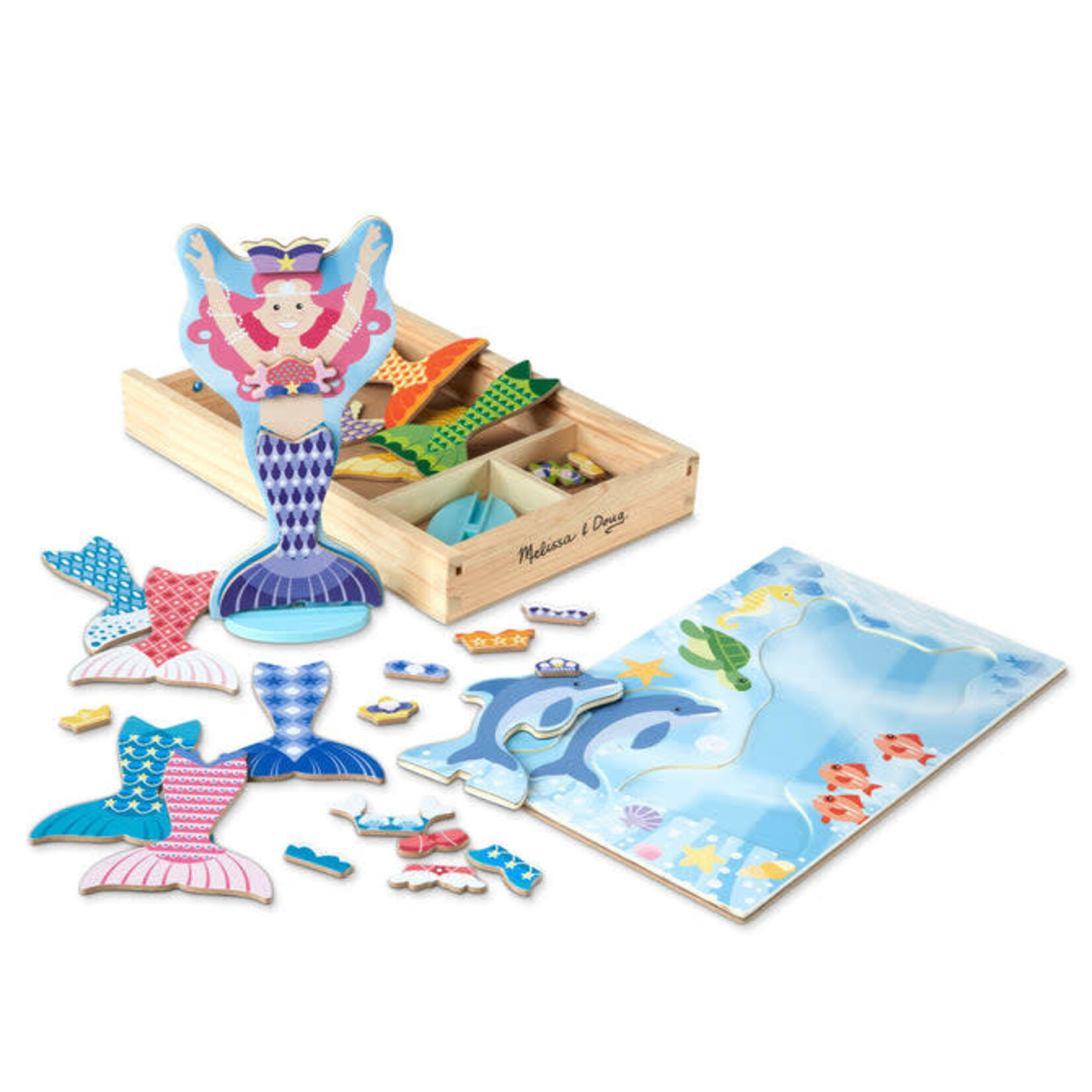 Mermaid Magnetic Dress-Up Play Set
