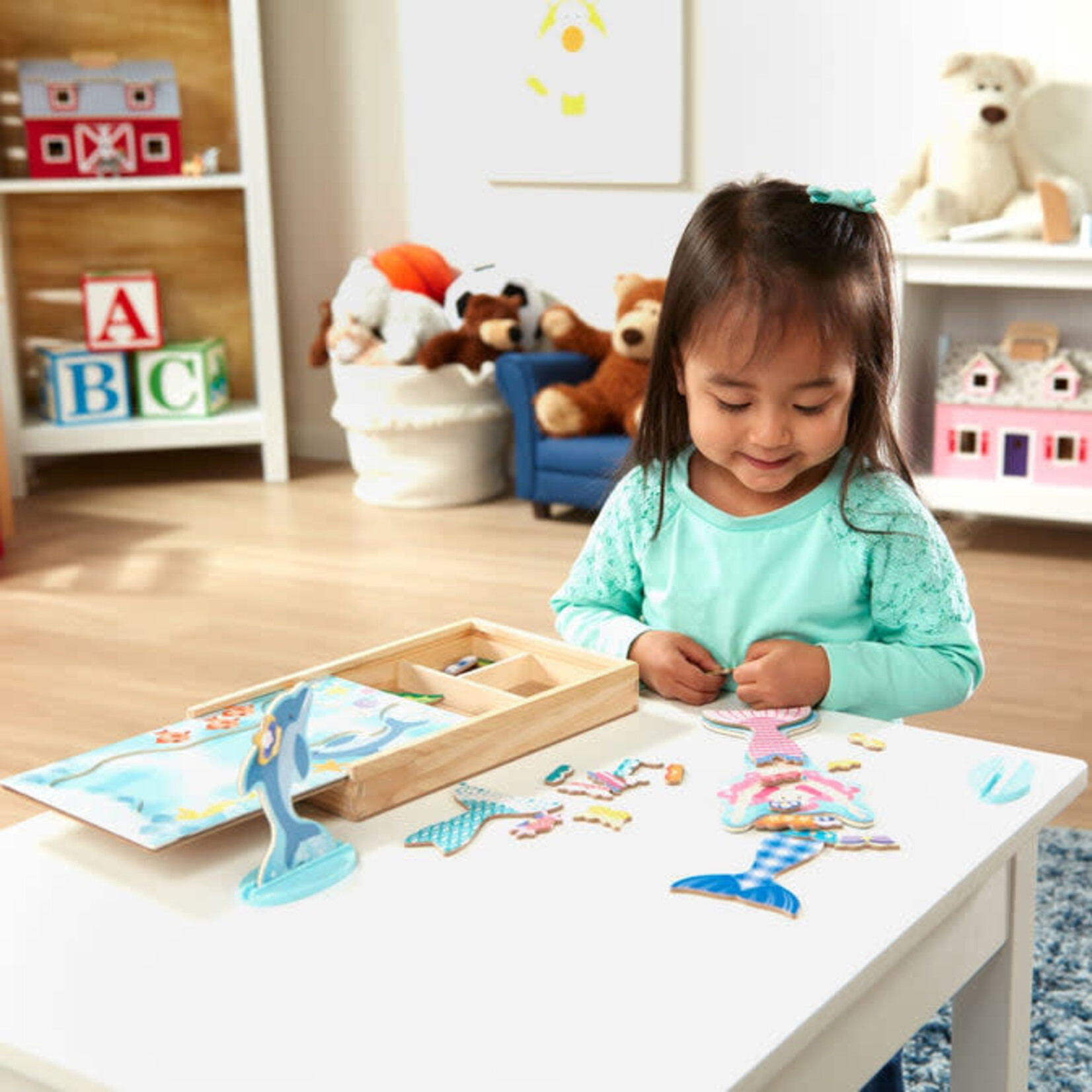 Mermaid Magnetic Dress-Up Play Set