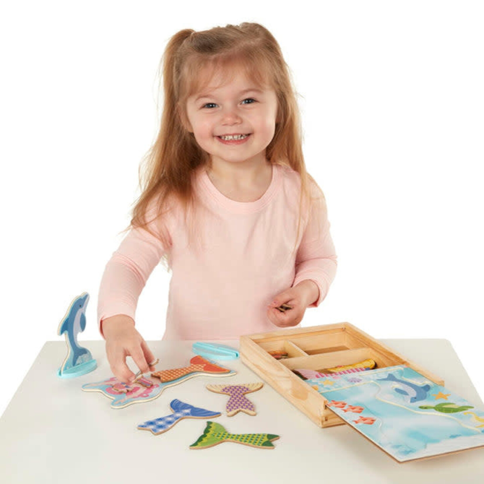 Mermaid Magnetic Dress-Up Play Set