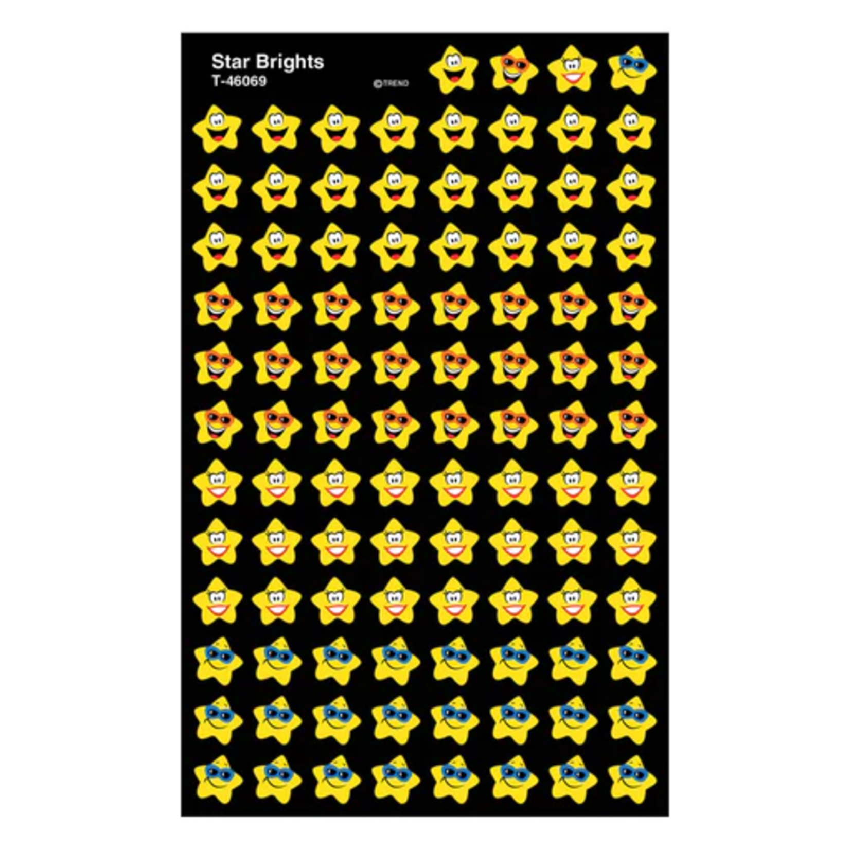 TREND ENTERPRISES INC Star Brights superShapes Stickers