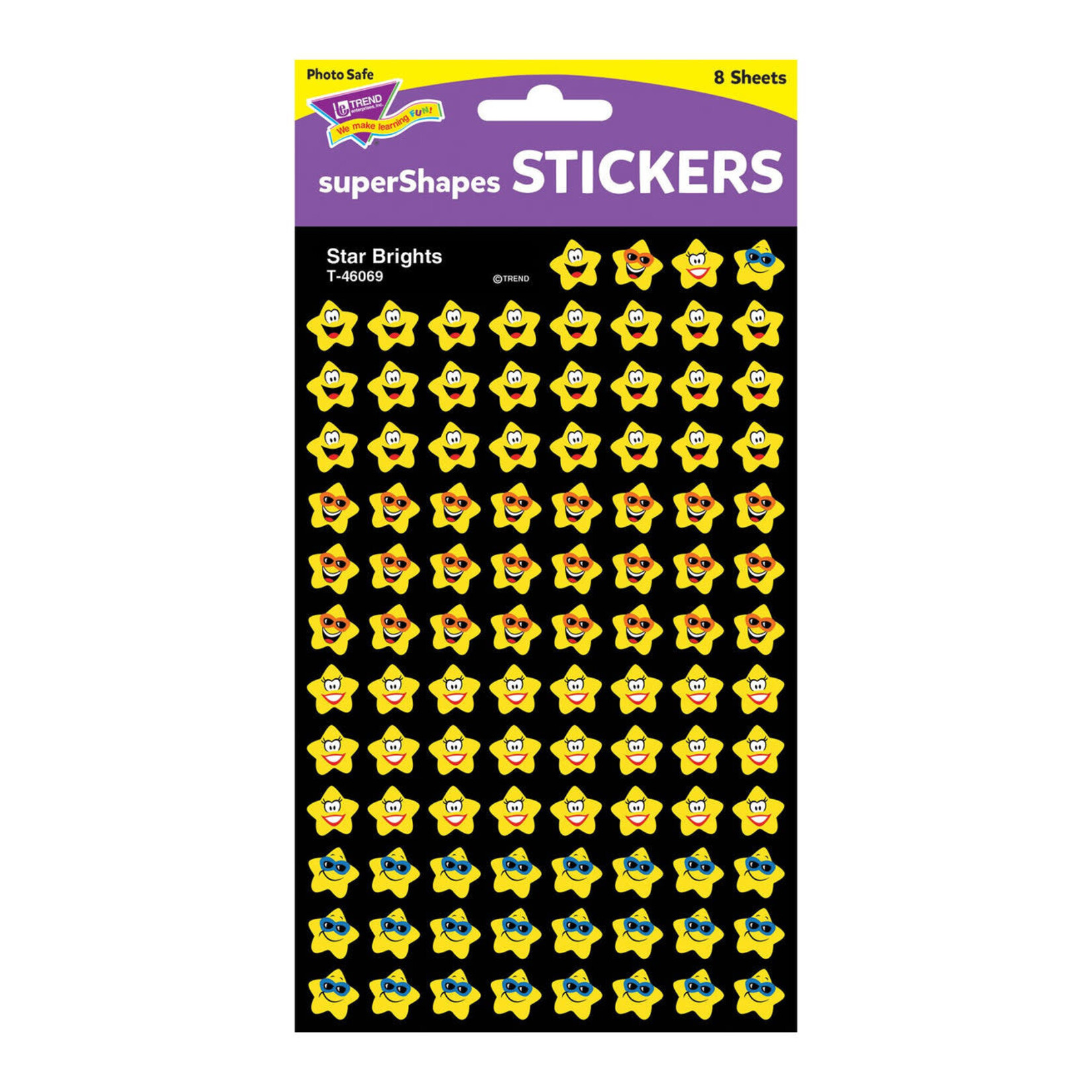 TREND ENTERPRISES INC Star Brights superShapes Stickers