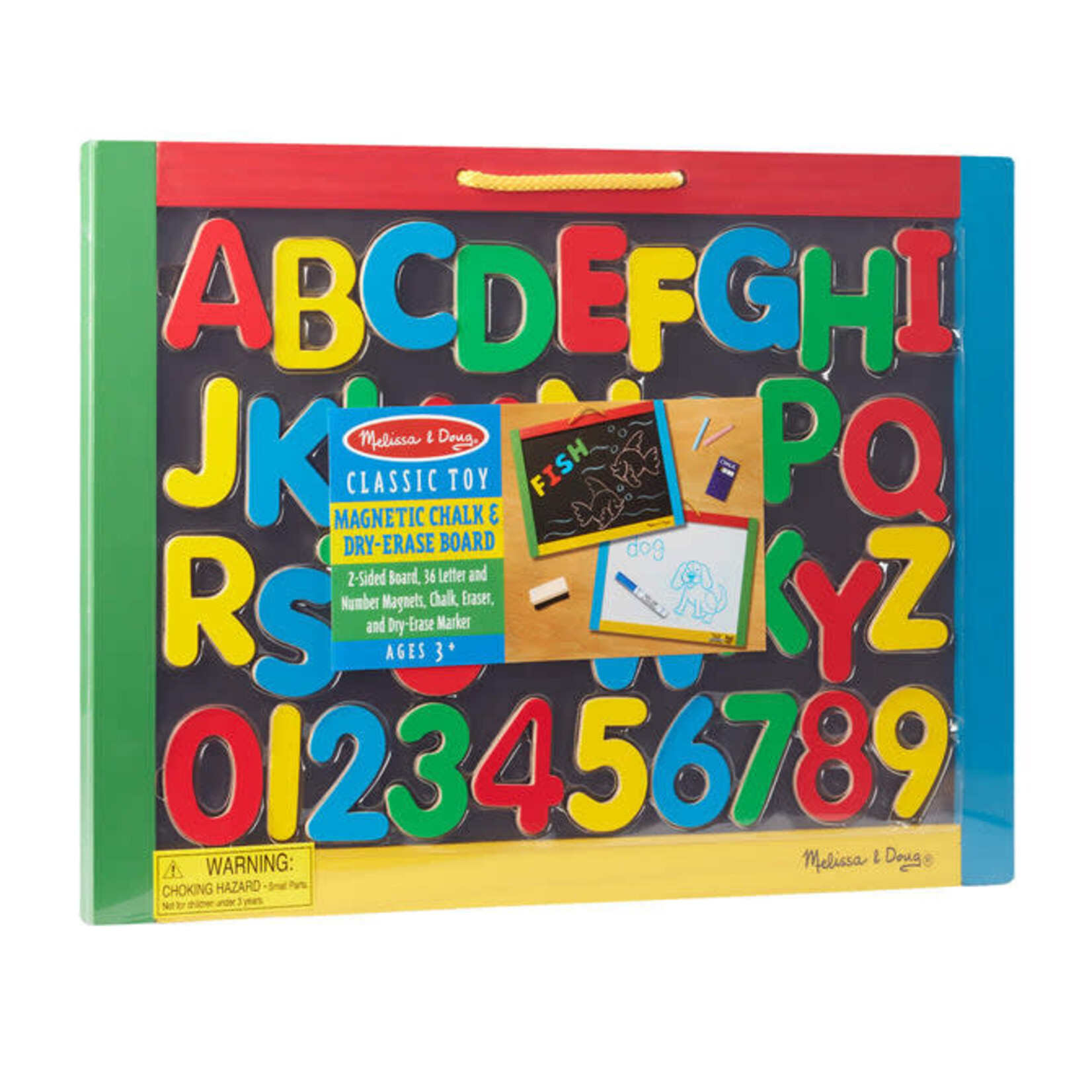 Magnetic Chalk and Dry-Erase Board