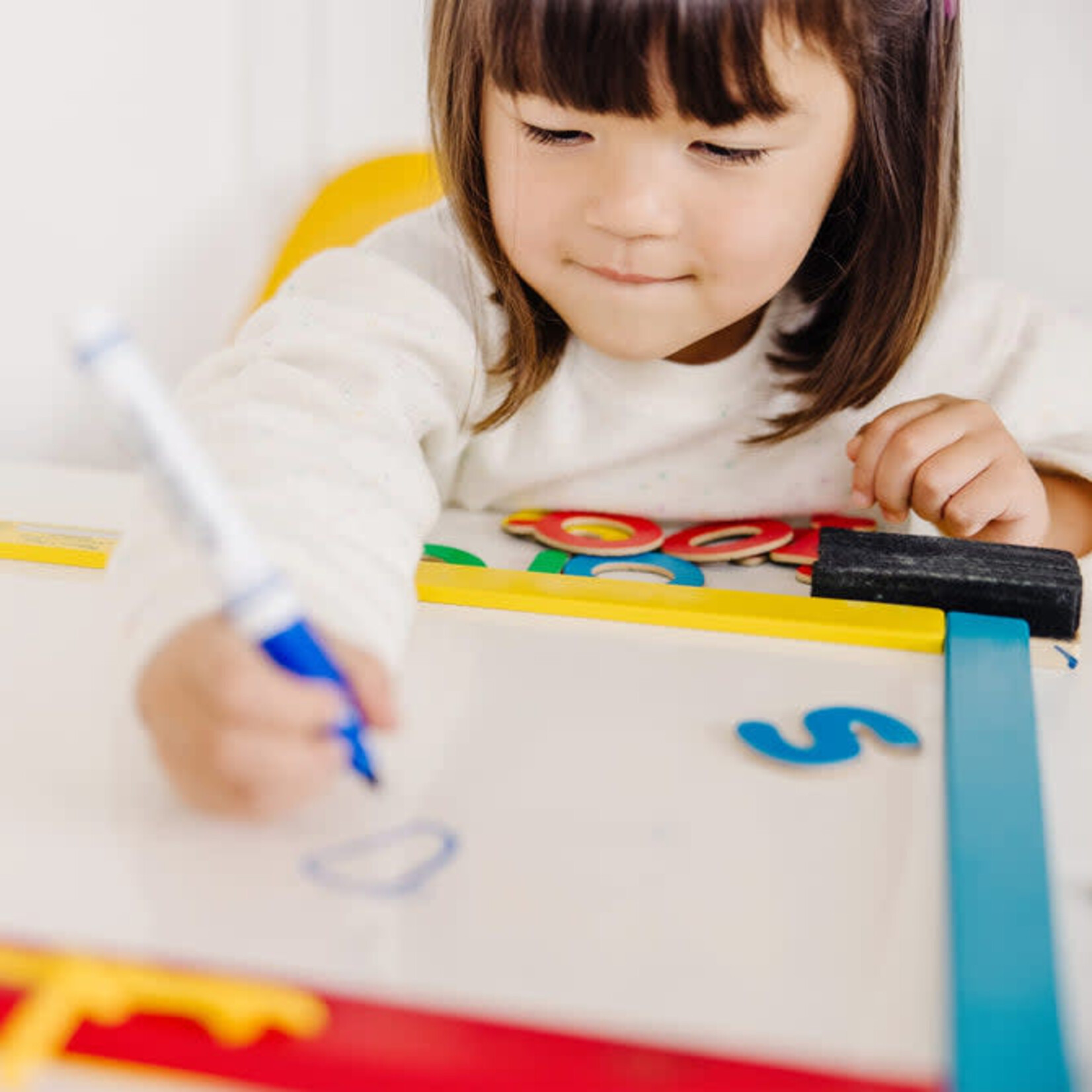 Magnetic Chalk and Dry-Erase Board