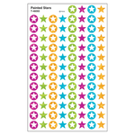 TREND ENTERPRISES INC Color Harmony™ Painted Stars superShapes Stickers