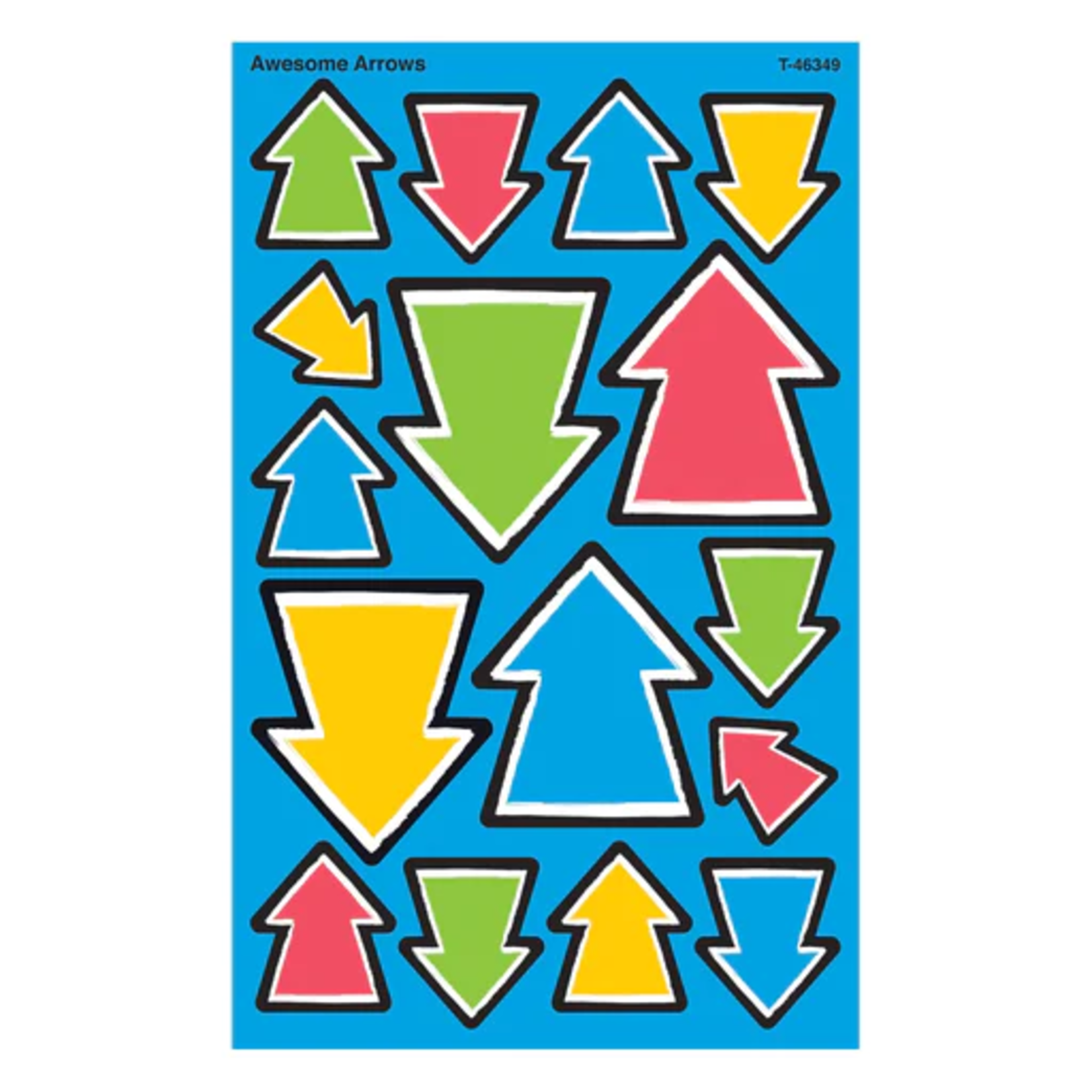 TREND ENTERPRISES INC Bold Strokes Awesome Arrows superShapes Stickers – Large