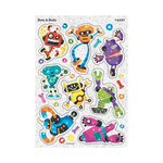 TREND ENTERPRISES INC Bots & Bolts Sparkle Stickers® – Large