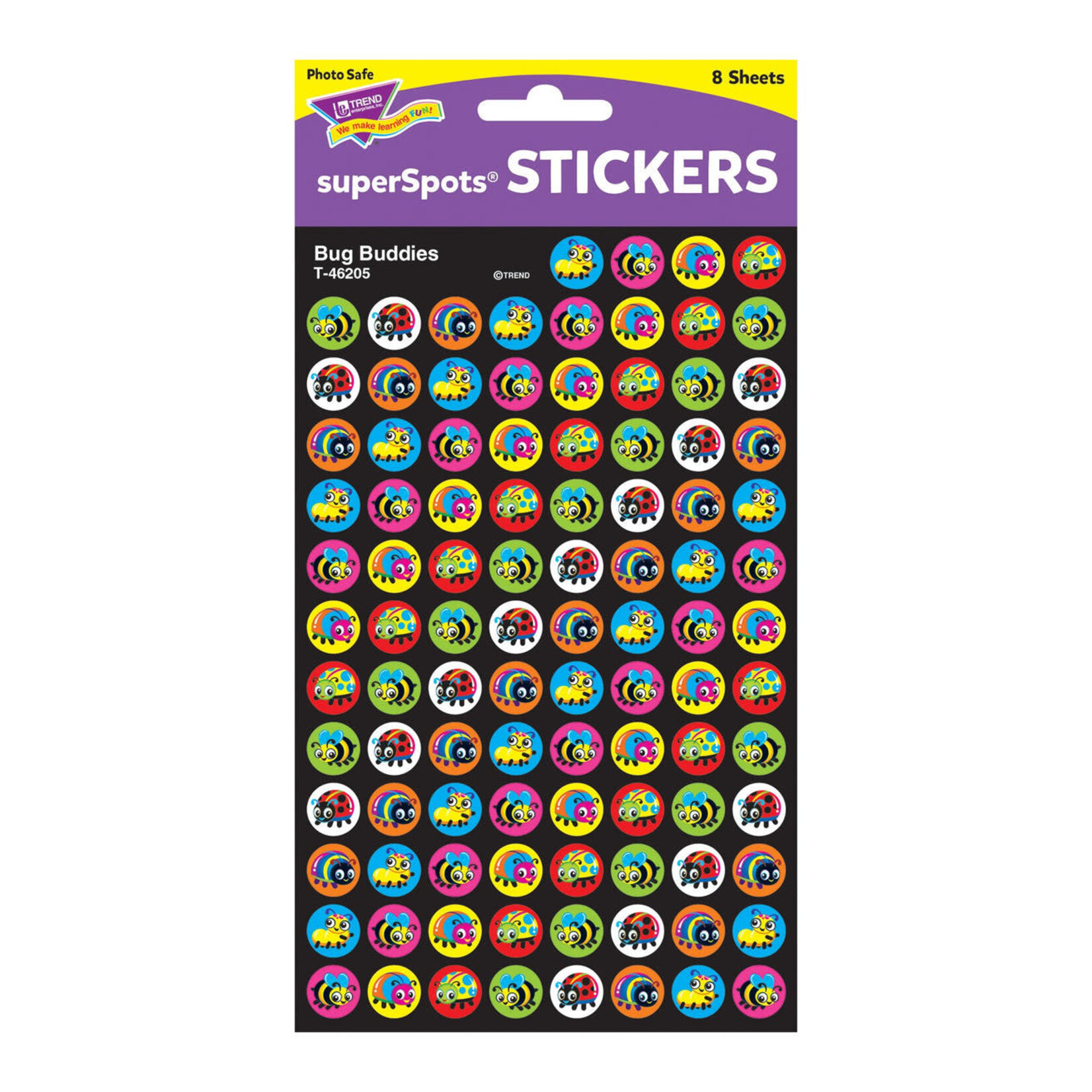 TREND ENTERPRISES INC Bug Buddies superSpots® Stickers